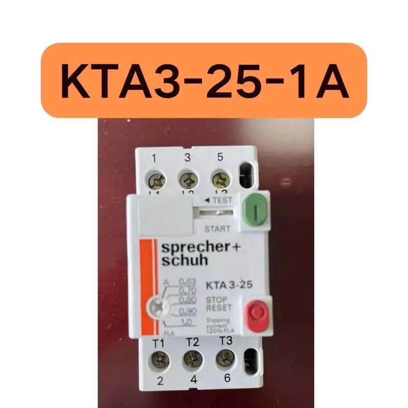 

New KTA3-25-1A motor protection circuit breaker in stock for quick shipment