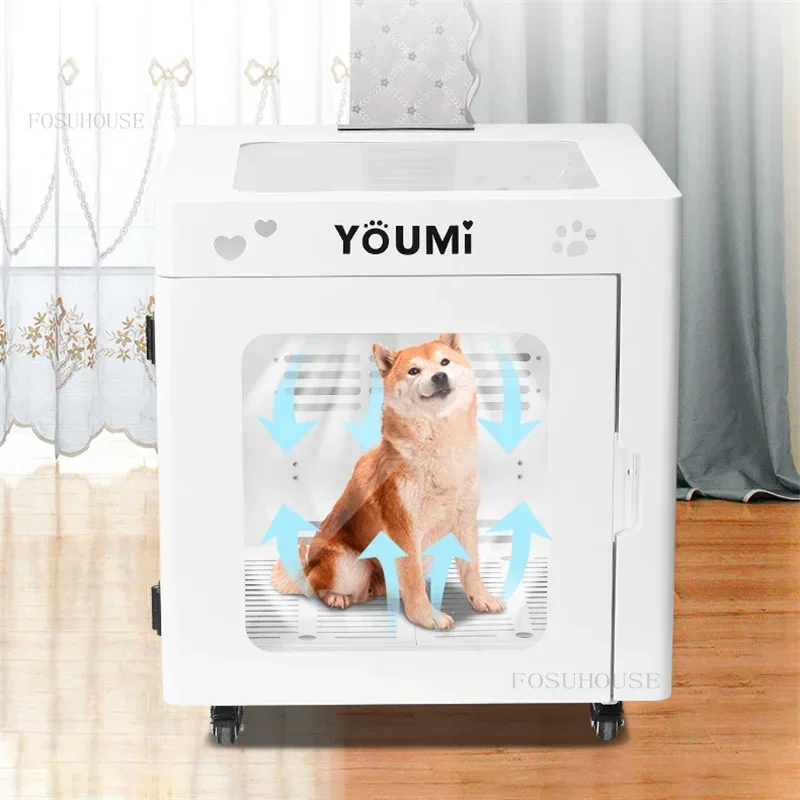 Household Fully Automatic Pet Drying Box 120L Cat Dryer Pet Shop Large Dog Water Blower Machine Blowing Hair Dryer Supplies