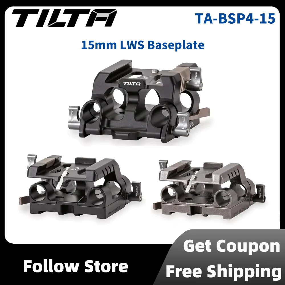 TILTA TA-BSP4-15 15mm LWS Baseplate Type IV Compatible Sony