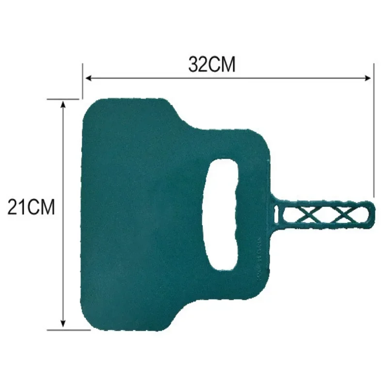 Plastic Heat Resistant Manual Barbecue Hand Fan Handheld Grill Fan Hand Crank Blower for Outdoor Camping BBQ Grill Tool