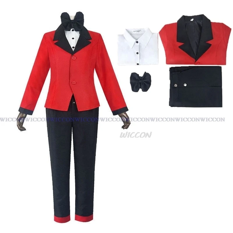 

Anime Hazbin Cos Hotel Cosplay CHARLIE Costume Suit Uniform Outfit Halloween Carnival Costumes For Woman Hazbin Cosplay Hotel