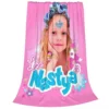 Cute Like Nastya Blankets Coral Fleece Plush Summer Air Conditioning Kawaii Cartoon Throw Blanket for Sofa Car Bedding Throws 1