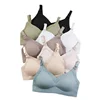 Maternity Nursing Bra Pregnant Women Front Open Button Breastfeeding Bras One-piece Convenient Feeding Pregnancy Dropshiping 6