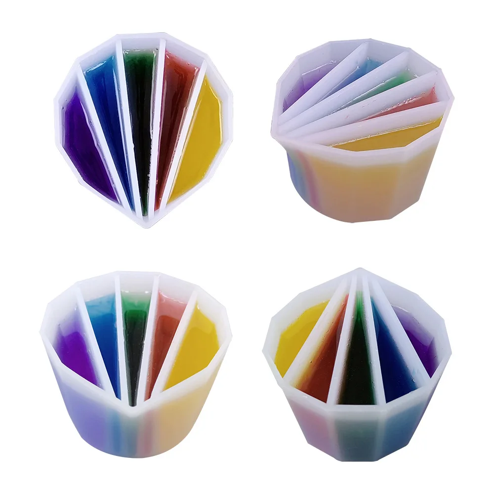 Silicone Resin Mixing Cup Distribution Cup Diy Uv Resin Color Mixing