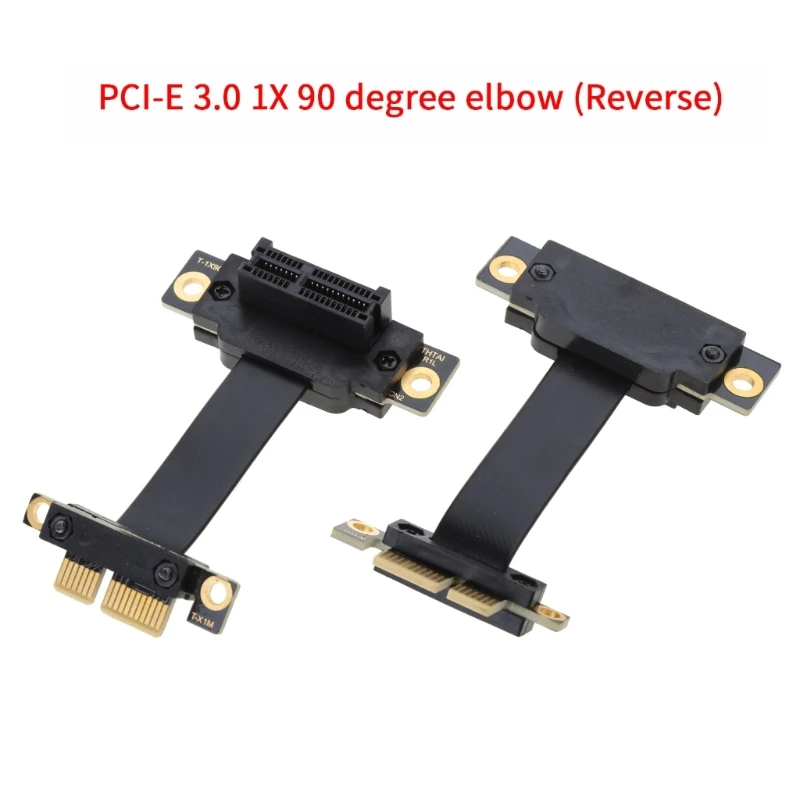 PCI-E 1X to X1 8Gbps Fast- Flexible PCIE Riser Extension Cable