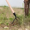 1 Set, No Bending, Standing, Manual Foot Stepping Lawn Mower, Garden Weeding and Rooting Machine（Handle Not Included） 5