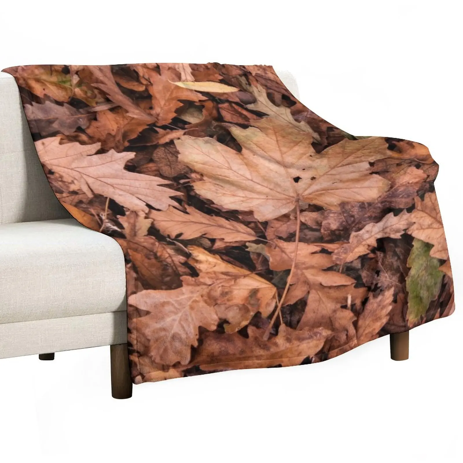 

Dried Leaves Throw Blanket bed plaid Shaggy Blanket Polar blanket throw blanket for sofa