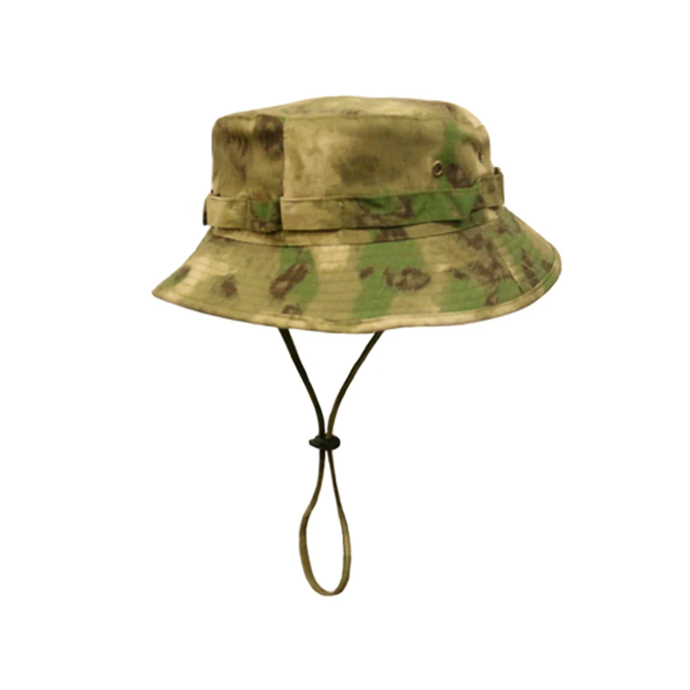 

Tactical Fishing Sun Hat Camouflage Military Adjustable Bucket Hats Hiking Hunting Sports Sun-proof Men Panama Cap