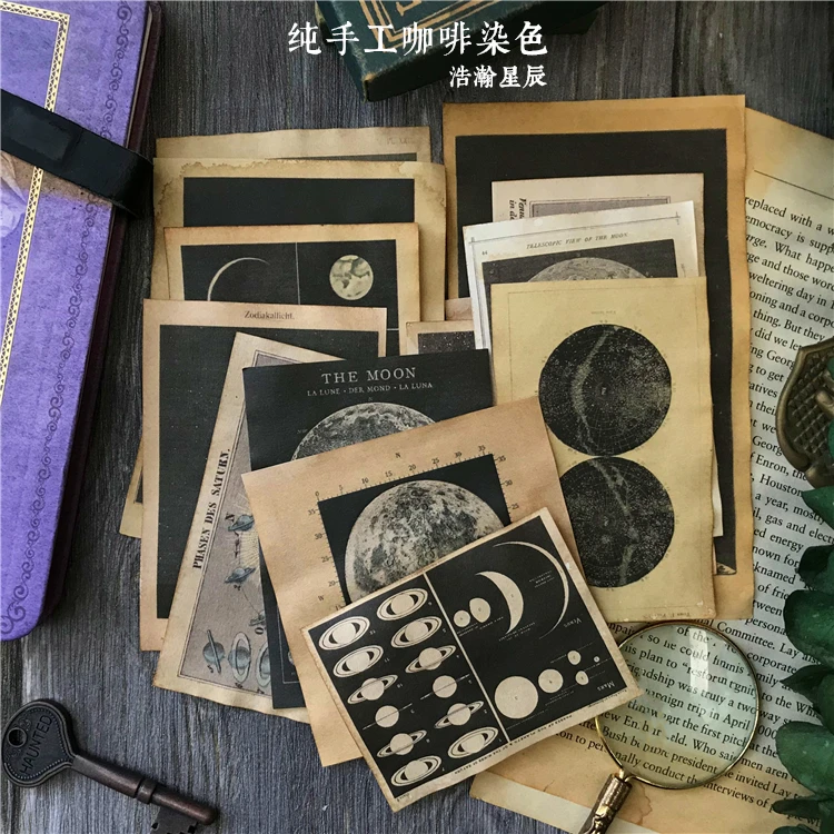 

20set/lot Memo Pads Sticky Notes The vastness of the universe Paper diary Scrapbooking Stickers Office School