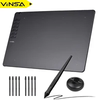 VINSA T1161 Graphics Drawing Tablet Ultra-thin Art Creation Sketch with Battery-free Stylus 8 Pen Nibs 8192 Levels Pressure 1
