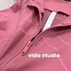 Lemon Women Jacket Fashion Spring and Autumn Tight-fitting Thin Sportswear Training Running Gym Yoga Solid Color Cardigan Jacket 5