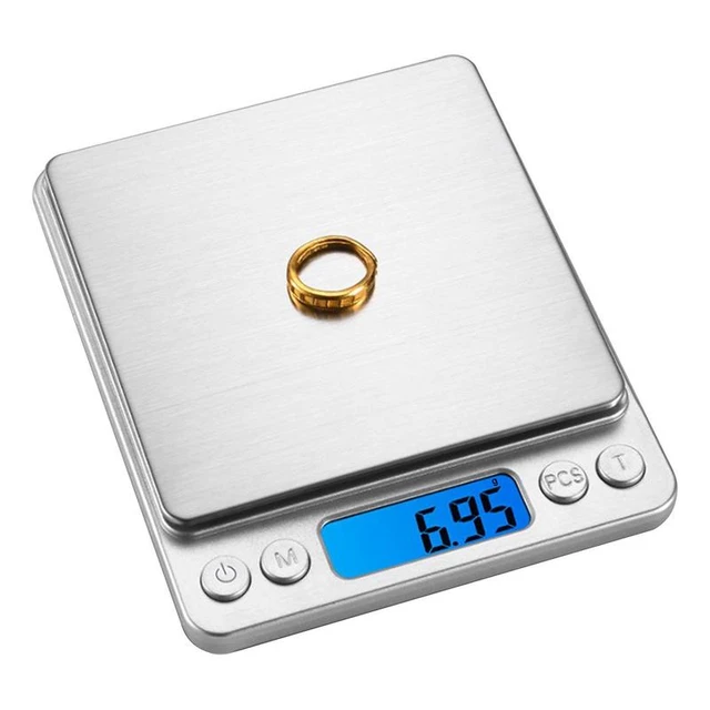 Rechargeable Electronic Kitchen Scales Kitchen Household Kitchen Food  Weighing Stainless Steel High Precision Digital scale - AliExpress