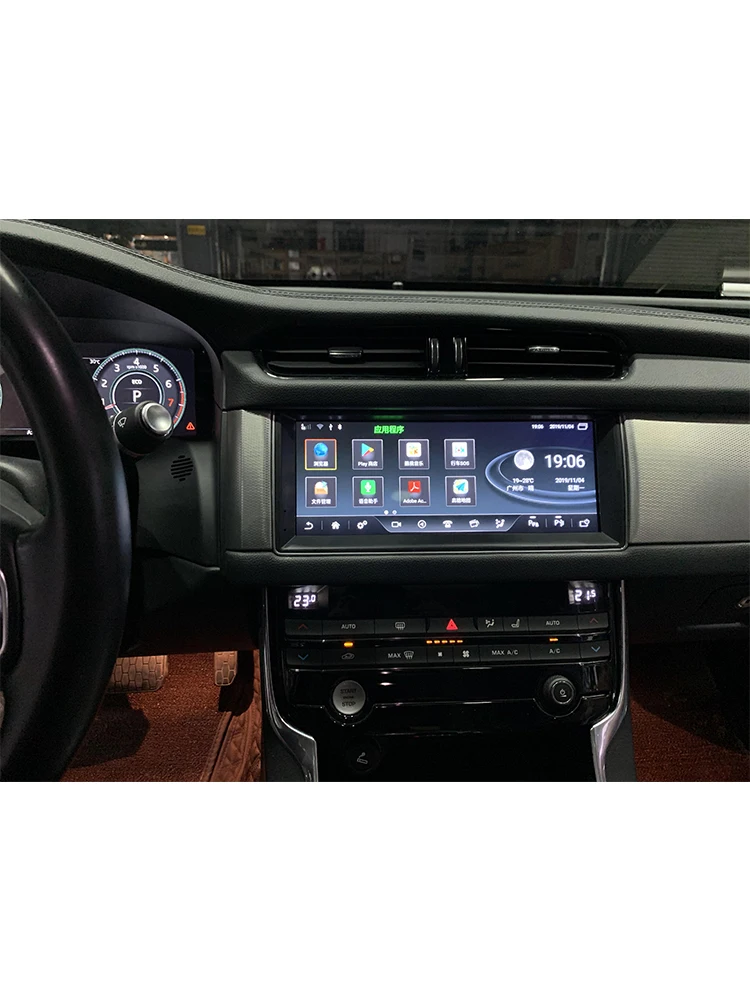 

10,25 "Android 11 для Jaguar 2016-2019 XF/XFL/X260 мультимедийный плеер радио сохраняет Оригинальное автомобильное меню OEM Carplay