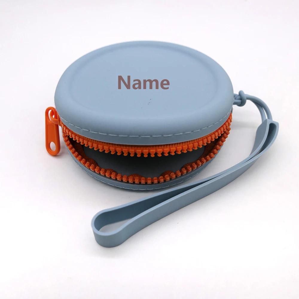 Free Name Printing Surprise Gift Baby Storage Box Pacifier Case Silicone Bag More Thoughtful and Unique