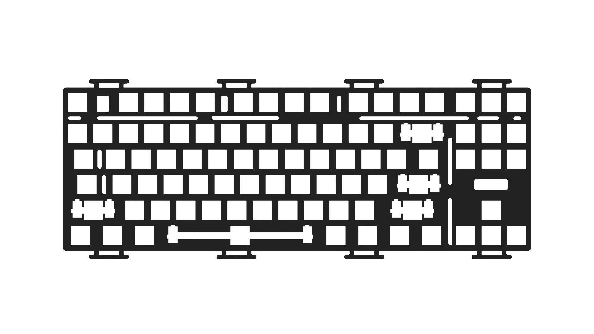 Premium FR4/POM Plate for Custom Mechanical Keyboard DIY Projects