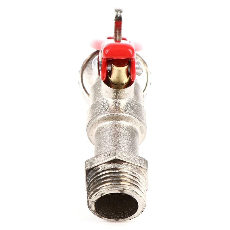Garden Hose Faucet Lock Water Tank Connector Replacement Tools 1/2 Inch Brass Thread Water Tap Lockable Faucet 1 Pcs Garden Hose Faucet
