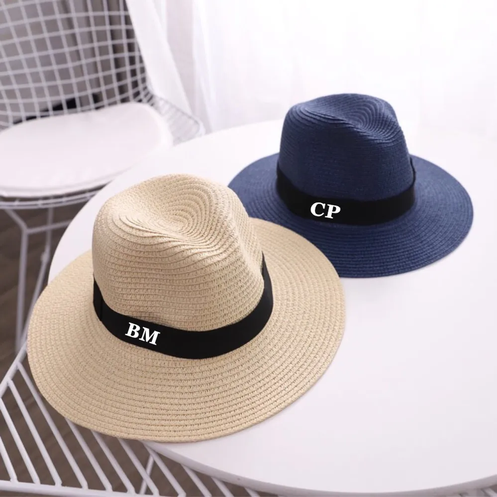 Personalised Fedora Hat, Summer Hat 