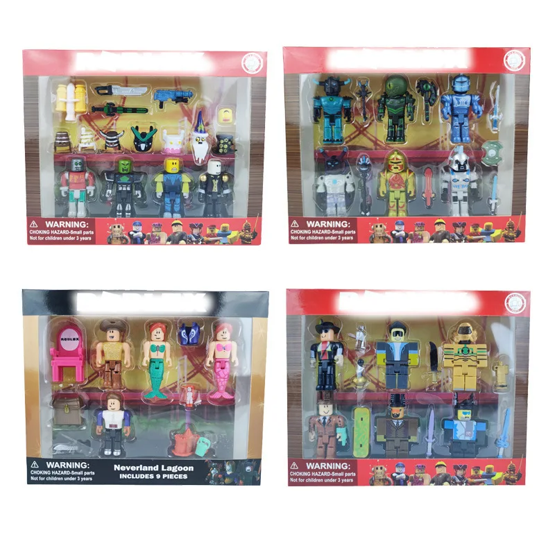 ROBLOX Building Block Dolls Assemble Virtual World Games and Dolls Around  The Game Children's Toys Gifts - AliExpress