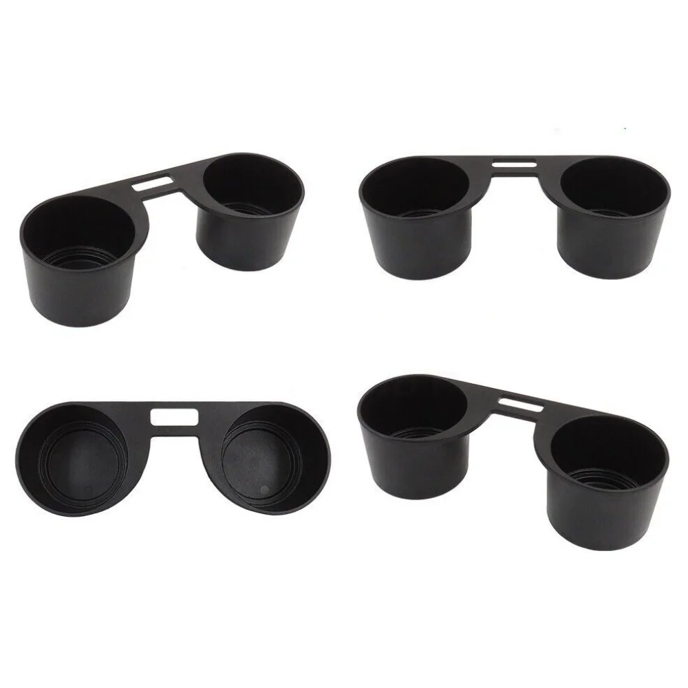 1PC 자동차 음료 홀더 블랙 내구성 자동차 전면 워터 컵 음료 홀더 컵 홀더 7H285860130T For Vw Transporter