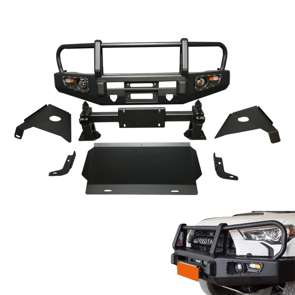 

High Quality Off Road Aluminum Stainless Steel 4Runner Protector Brackets Rear Front Car Bumper for