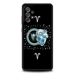 Constellation Virgo Aries Soft Phone Case - Stylish Zodiac Design for Samsung A22 5G (A1)