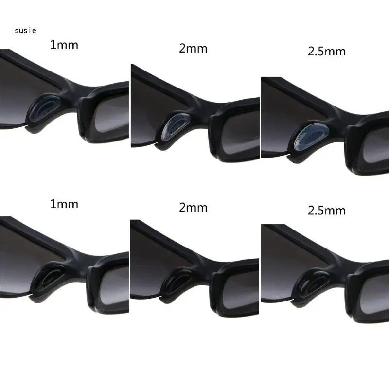 X7YA 10 Pairs Self Adhesive Nosepads for Eyeglasses, Sunglasses, Reading Glasses