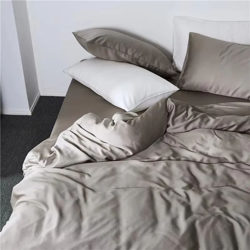 100% Organic Bamboo Sheets Set 4 Piece Super Soft Luxury Wrinkle-Free Odor Resistant Bed Cooling