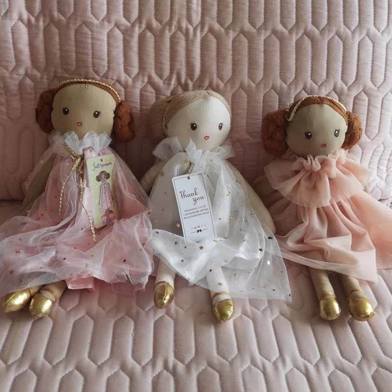 Nordic 50cm Fairy Soothing Girl Doll Plush Toys for Baby Girls Sleeping Toys Kids Gift Baby Girls Room Decoration Nursery Decor 2