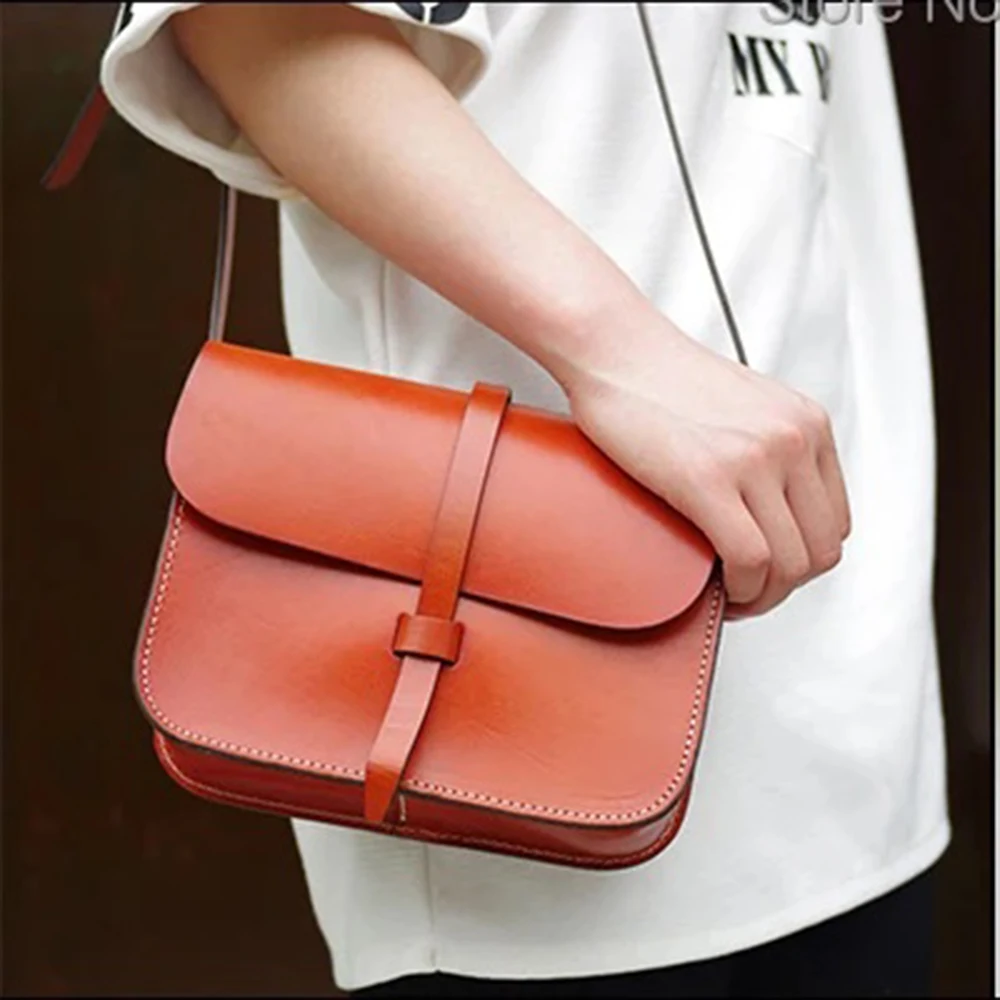 21x16x5cm sewing pattern leather craft simple shoulder bag die cutting template