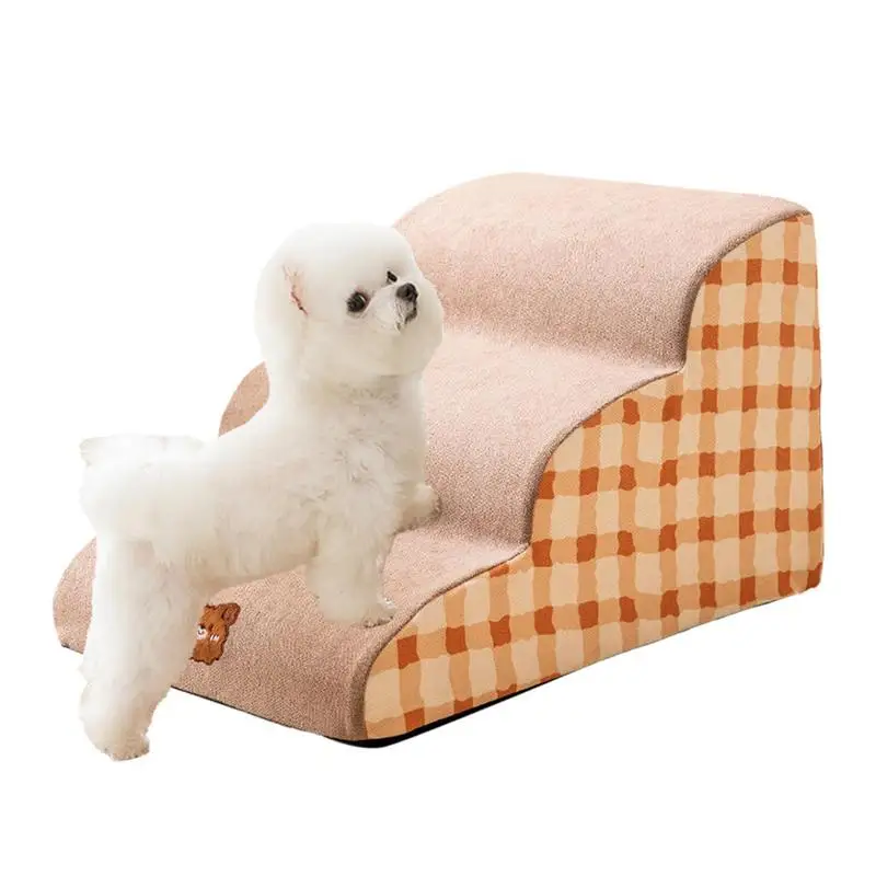 

Лестница для щенков, нескользящая лестница для домашних питомцев, лестница для кушетки, лестница для собак, кровать для маленьких и средних питомцев, кошек, собак