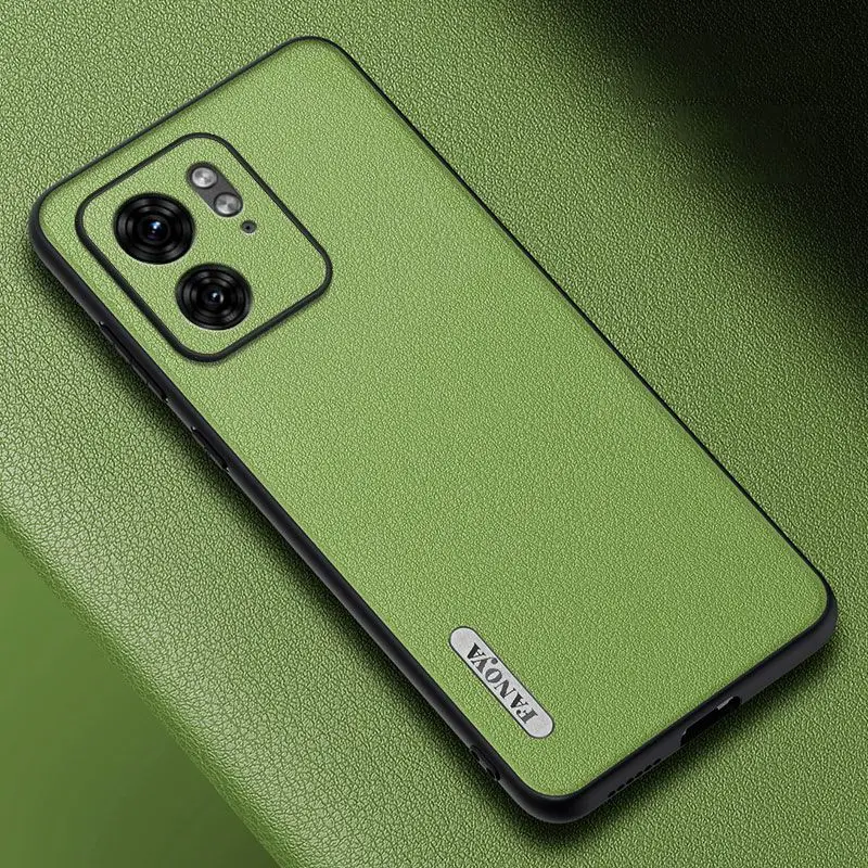 Luxurious PU Leather Phone Case with Silicone Protection