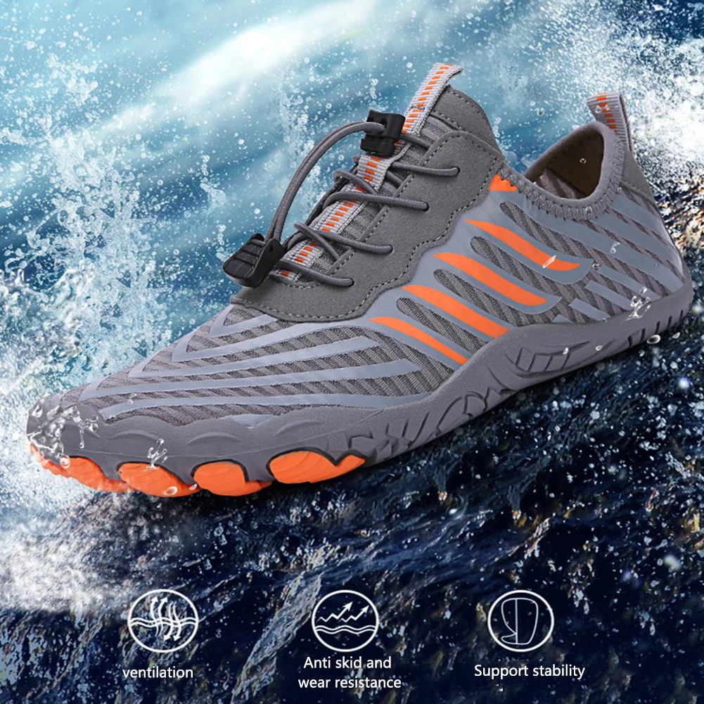 Water Barefoot Shoes Breathable Quick-drying Anti Slip Unisex Beach Hiking River Sea
