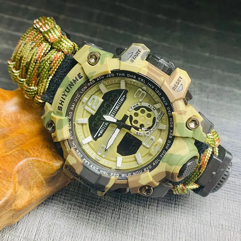 Camouflage Watch With Price Men's Fossil Nate Grey Camouflage