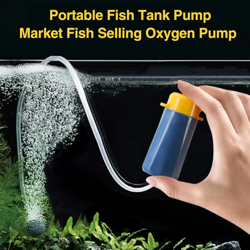 Fish Tank Oxygen Pump Durable Portable Aquarium Air Pump Efficient