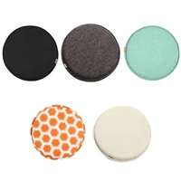 Concise Solid Colour Round Cushion Non-slip Sponge Small Round Stool Rattan Chair Bar Stool Cushion Long 6