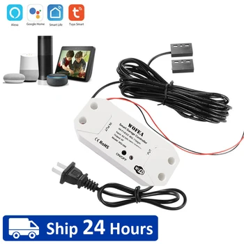 투야 스마트 스위치 와이파이 2.4G 차고 도어 오프너 컨트롤러, 휴대폰 앱 개폐, 허브 필요 없음, 알렉사 에코 구글 홈 지원