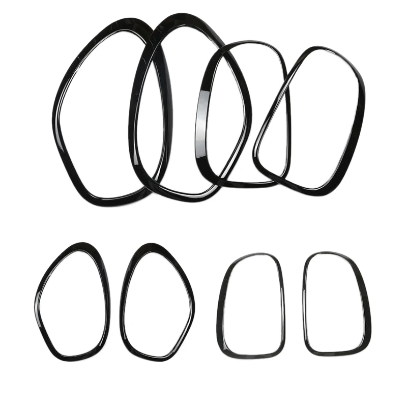 

For-BMW MINI Countryman R60 2011-2016 Headlight Ring Cover Trim Rear Lamps Shell Sticker