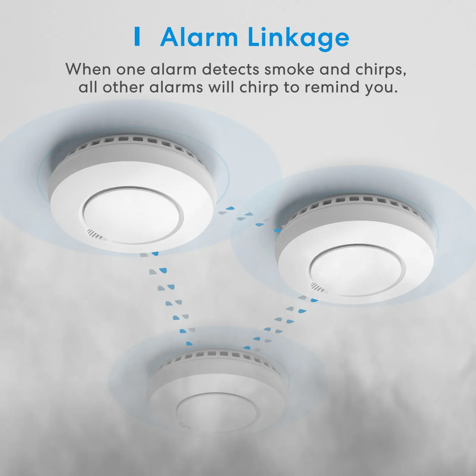 Meross HomeKit WiFi 연기 및 화재 감지기 VDS DIN EN 14604 Google Alexa를 통해 테스트된 가정용 허브가 있는 스마트 연기 경보 감지기