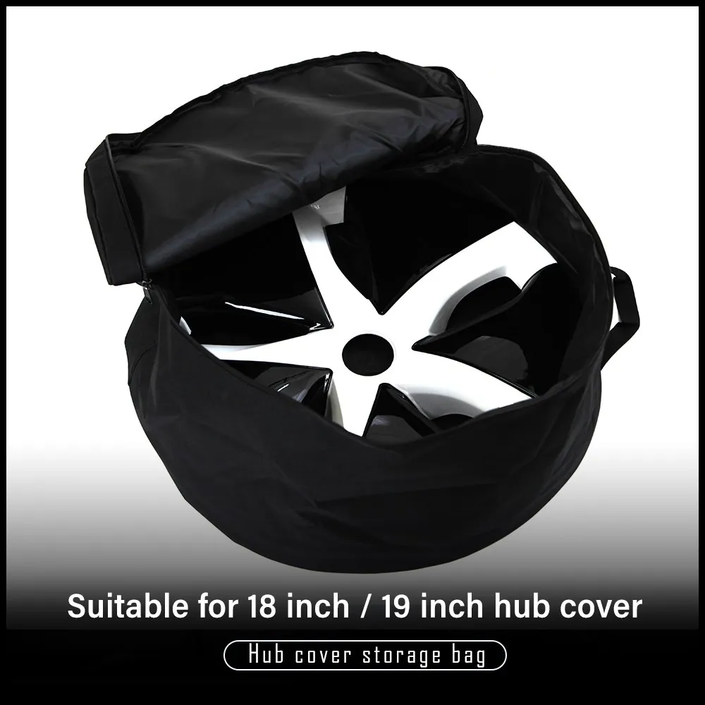 Car Wheel Cover Storage Bag For Tesla Model 3 Y heel Hub Cap Portable Carrying Organizer Bag Car Hubcap Auto Accessories