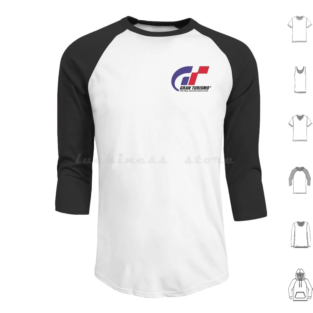 Gran Turismo Felpa Con Cappuccio In Cotone Manica Lunga Gran Turismo 7 Gt7 Gran Turismo Racing Perché Gt Cars Turismo Game Gran