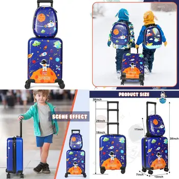 Kids Spinner Luggage Set 1