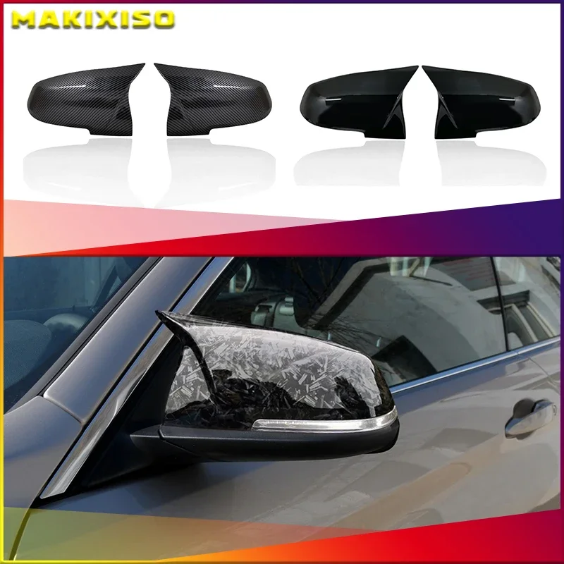 

Для BMW 1 2 3 4 серии F20 F30 F31 F32 F36 2012 - UP 320i 328i 330d 335i M3 M4 сменный стиль крышка для зеркала из углеродного волокна