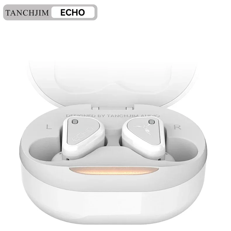 Наушники TANCHJIM ECHO TWS Bluetooth QCC3040 APTX/APTX Adaptive/AAC/SBC IPX4 Bluetooth 5.2 водонепроницаемые настоящие беспроводные наушники