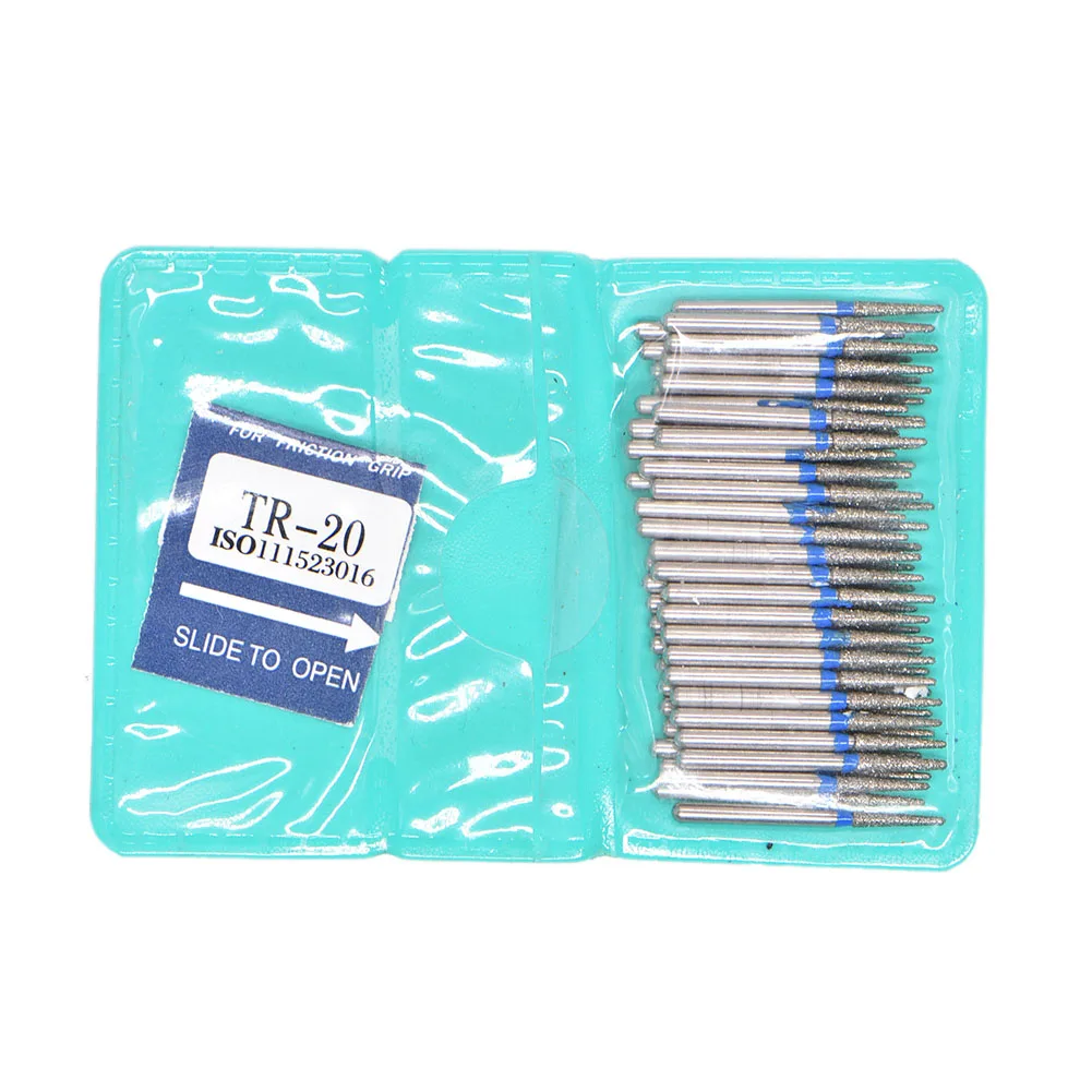 50pcs Round Diamond Dental Burs - FG Shank For High-Speed Handpiece 5 thumbnail image