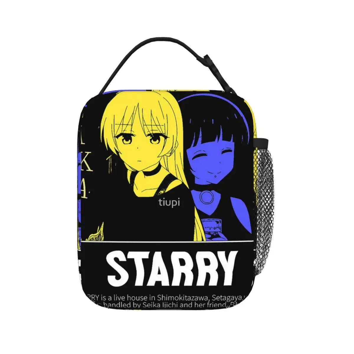 

Дизайнерские сумки для ланча Starry Bocchi The Rock, изолированная сумка для ланча, водонепроницаемая Термосумка, сумки для пикника для женщин, для работы, для детей и школы