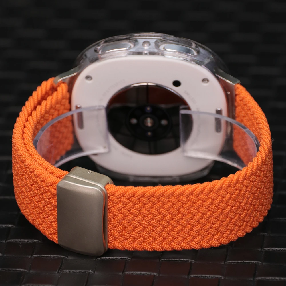 Nylon Sports Magnetic Braided Solo Loop Strap Bracelet