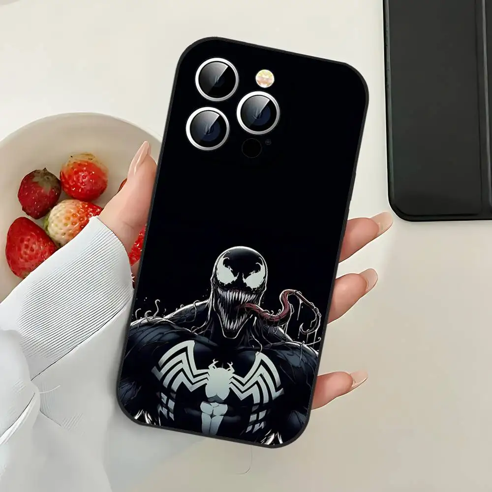 Cool-movie-V-venomS Coole Handyhülle in Schwarz, passend für iPhone 17, 16, 15, 11, 13, 14 Pro Max, Plus, X, Xr, Xs Max, 13 Mini – Detail 13