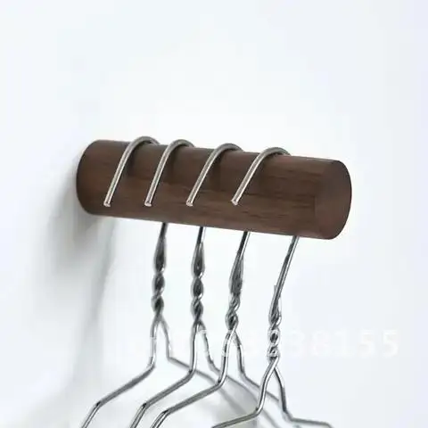 

Wooden Wall Hanger Natural Robe Hook Home Room Decoration Wood Wall Mounted Coat Clothes Scarf Hat Bag Storage Hooks New