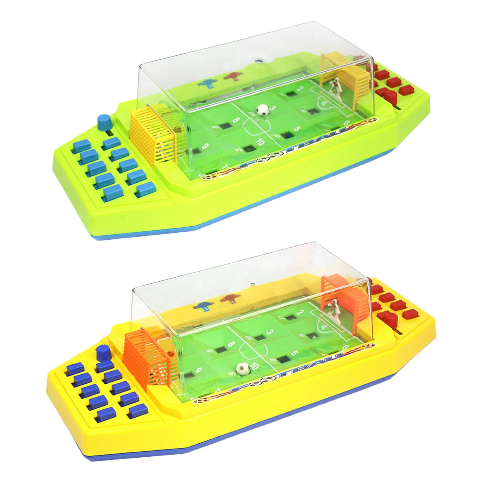 

Table Soccer Sports Board Game Interactive Hand Eye Coordination with Scoreboard Football Board Game Entertainment Family