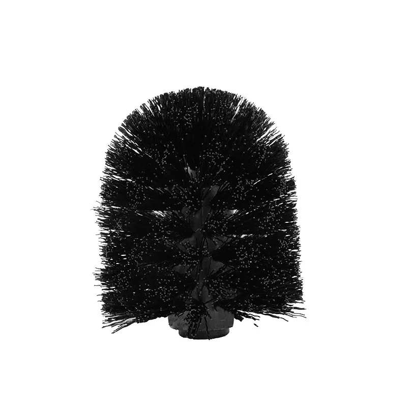 1 PC Replacement Bathroom Cleaning Toilet Brush White and Black Head Hold Tool